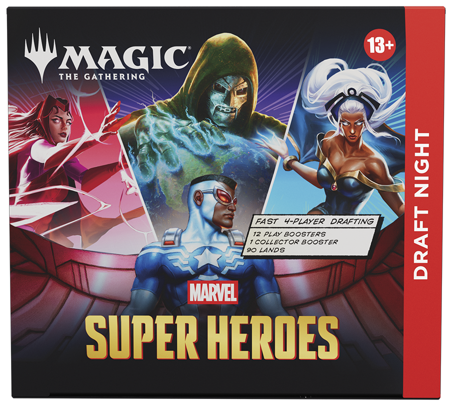 Marvel Heroes Draft Night Box