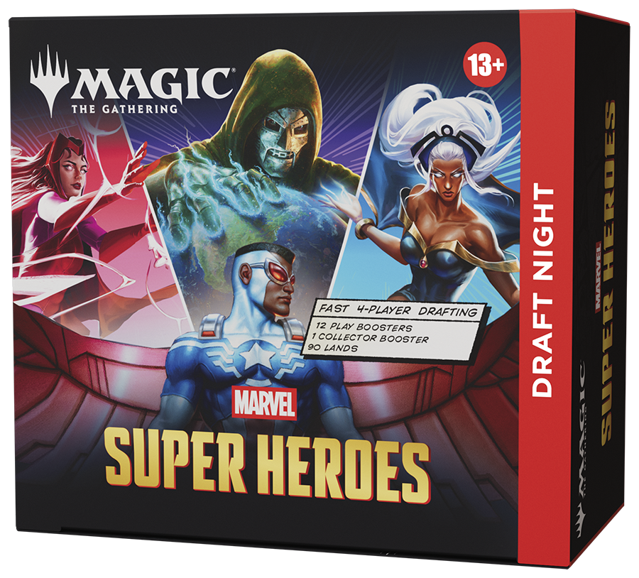 Marvel Heroes Draft Night Box