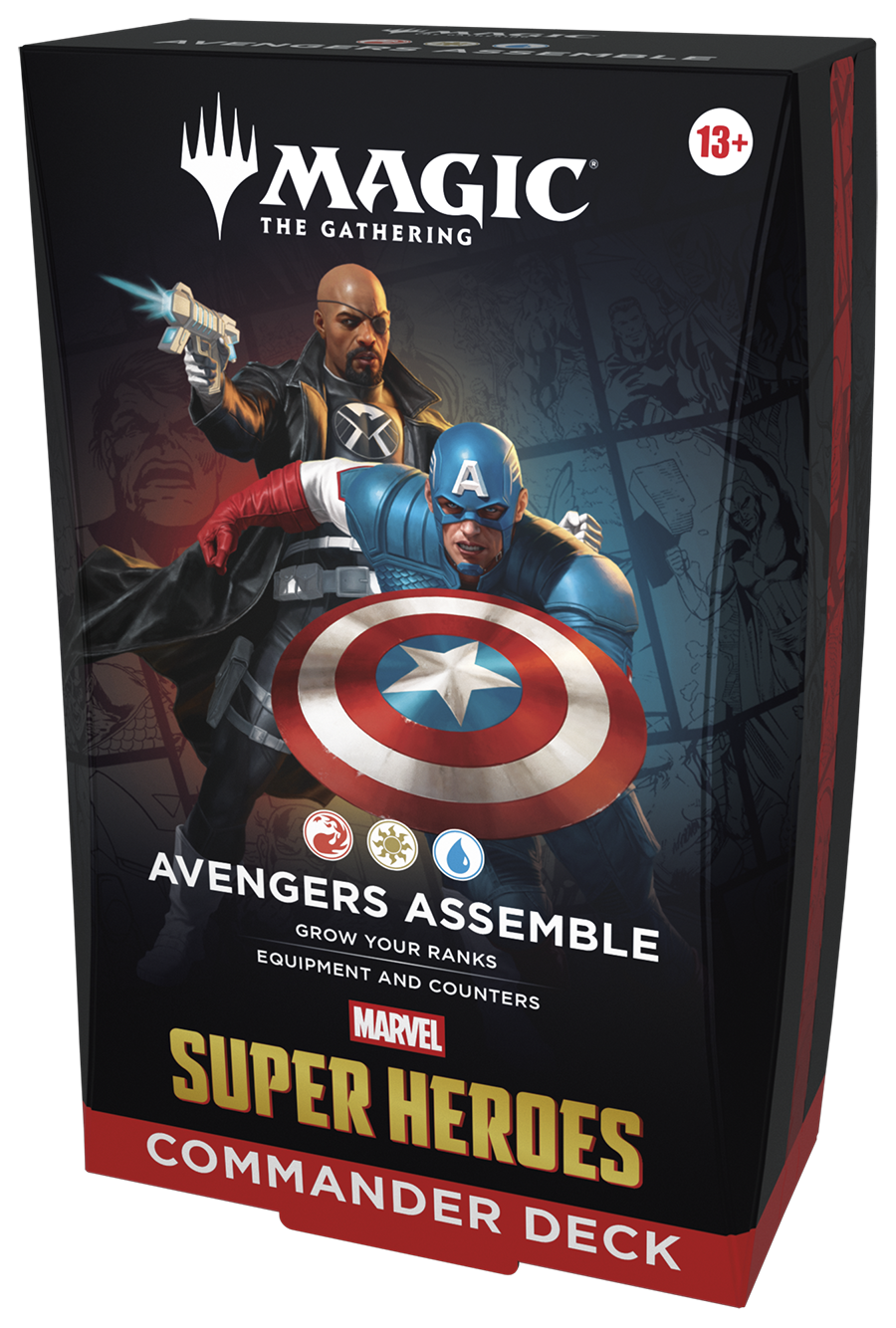 Marvel Heroes  Commander Decks