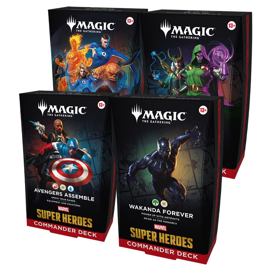 Marvel Heroes  Commander Decks