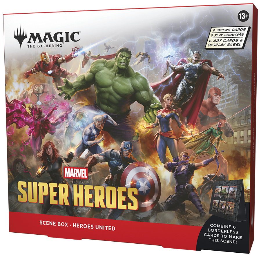 Marvel Heroes Scene Boxes