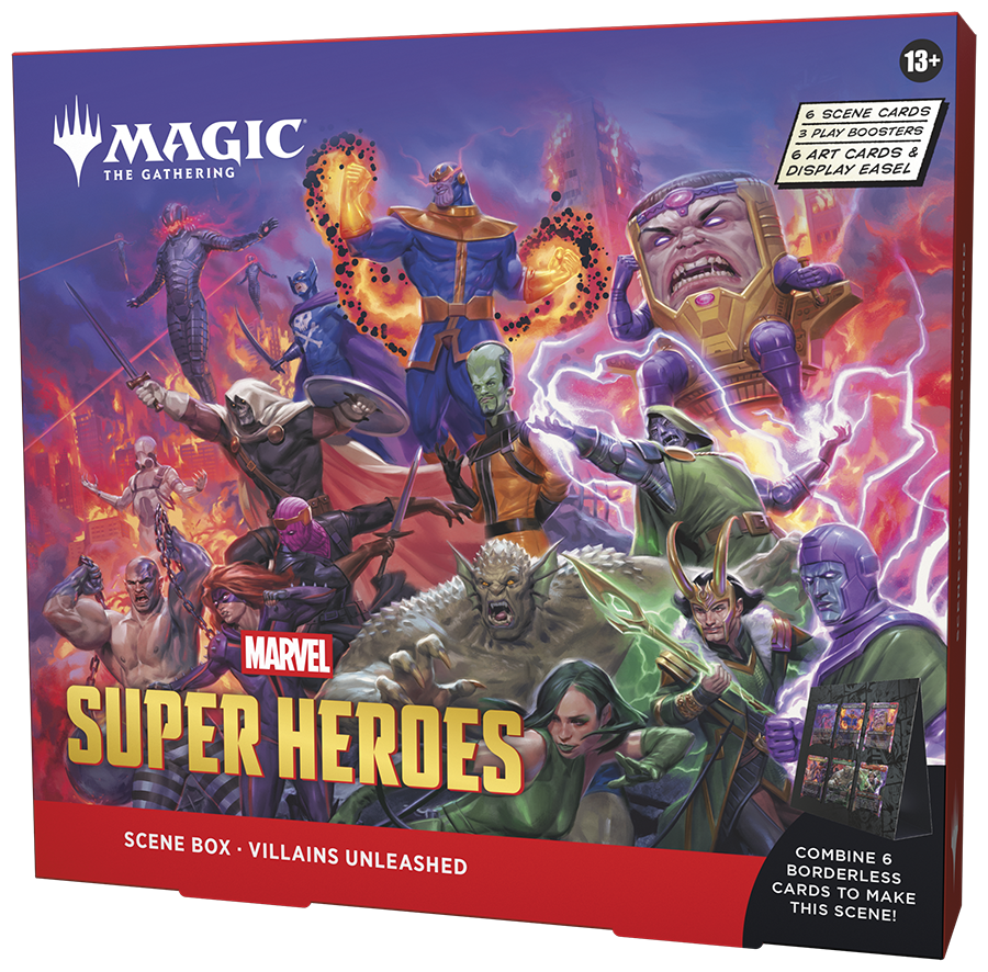 Marvel Heroes Scene Boxes