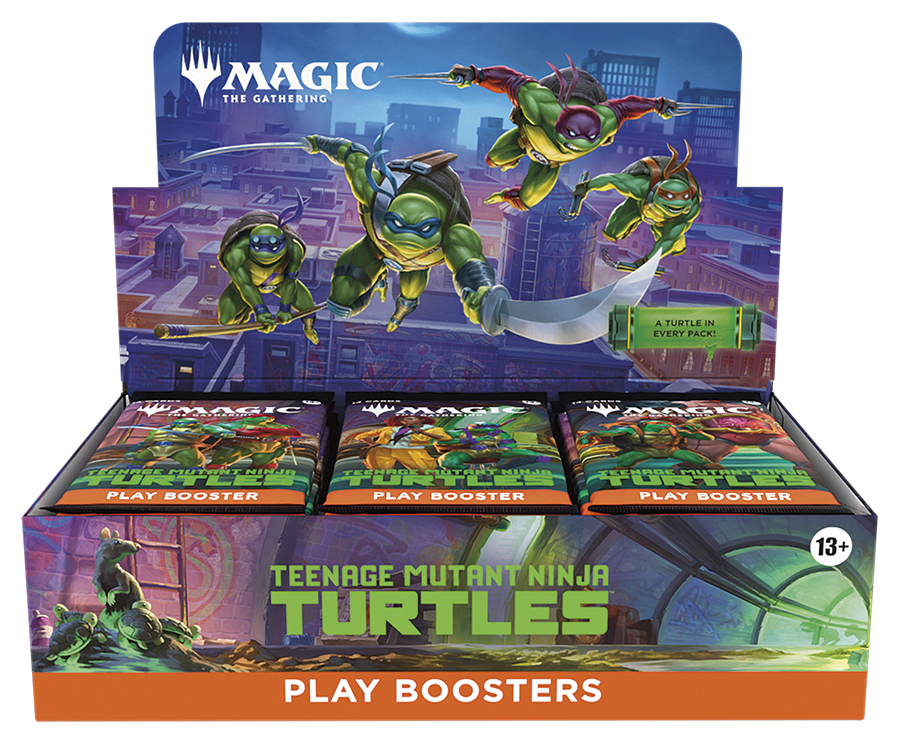 Teenage Mutant Ninja Turtles Play Booster Display