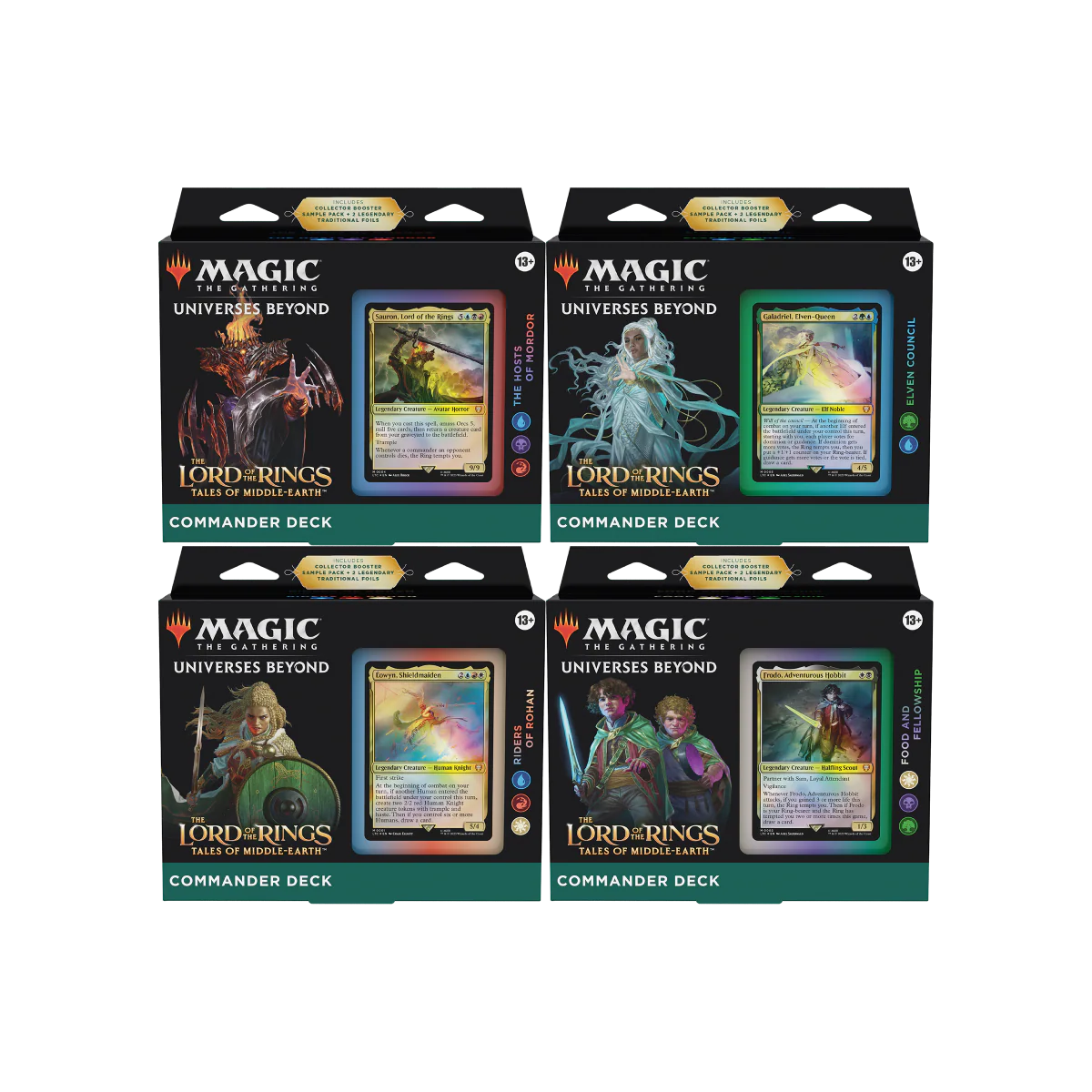 Lord of The Rings Commander Decks