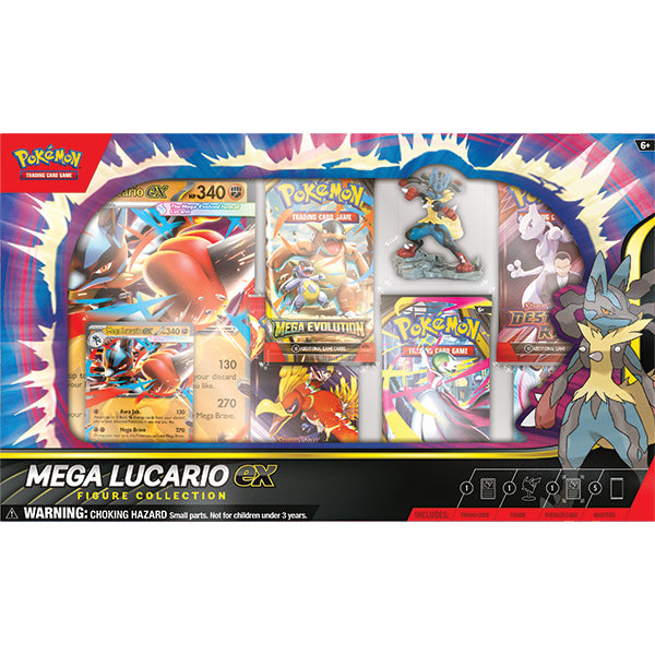 Mega Evolutions Mega Lucario ex Figure Collection