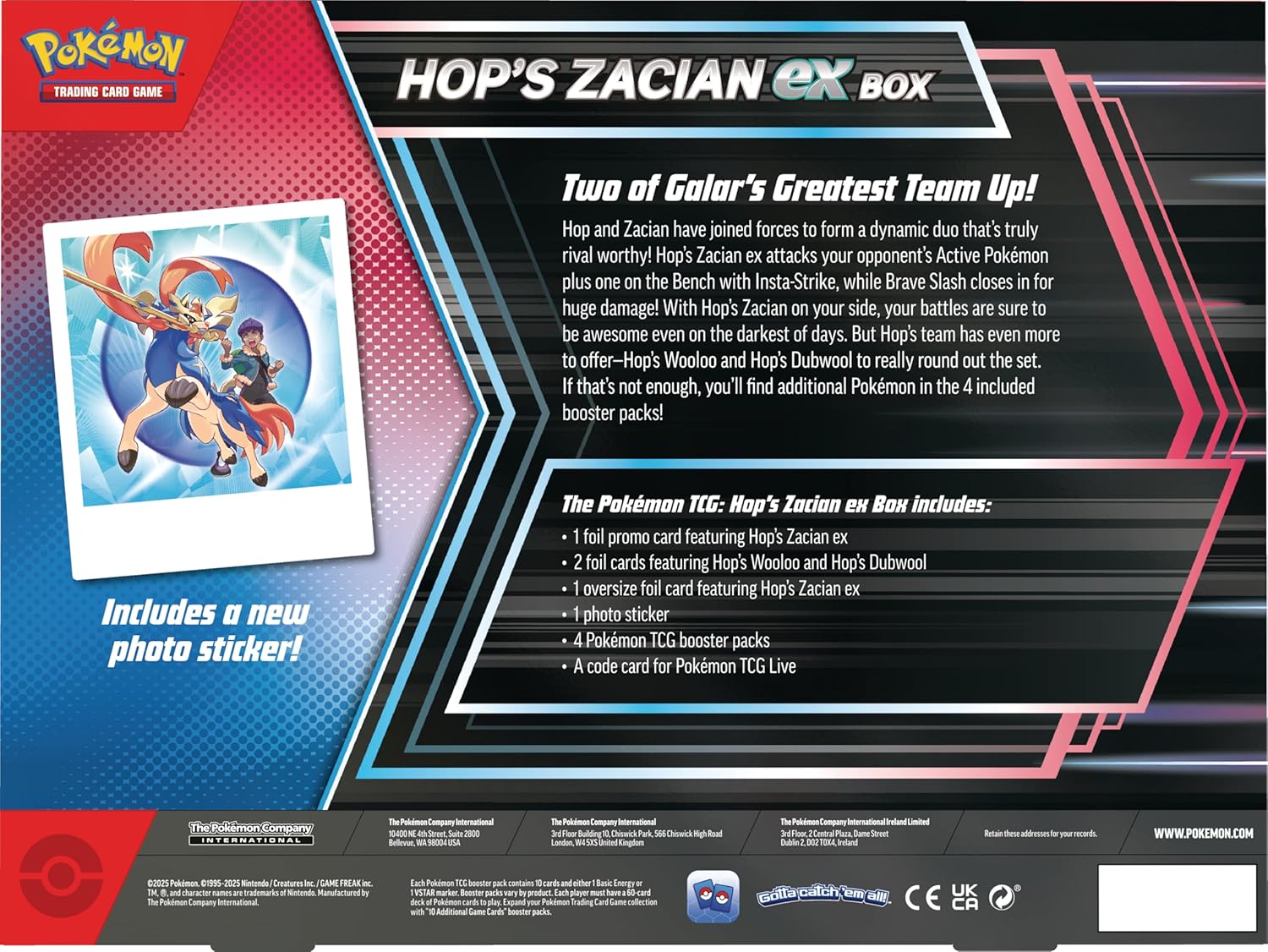 Journey Together Hop's Zacian Box
